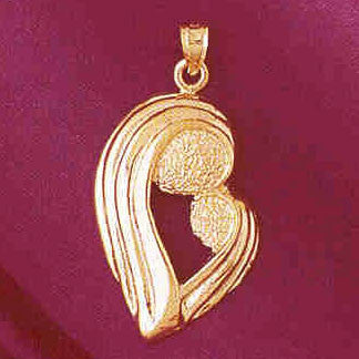 14K GOLD CLADDAH CHARM #7076