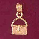 14K GOLD CHARM - BAG #7349
