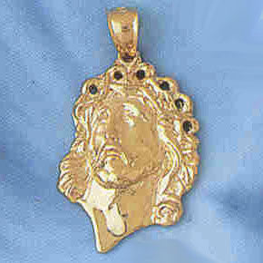 14K GOLD RELIGIOUS CHARM - MEDAL #8626