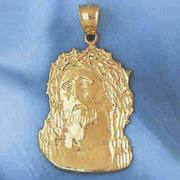14K GOLD RELIGIOUS CHARM - MEDAL #8627