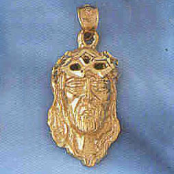 14K GOLD RELIGIOUS CHARM - MEDAL #8630