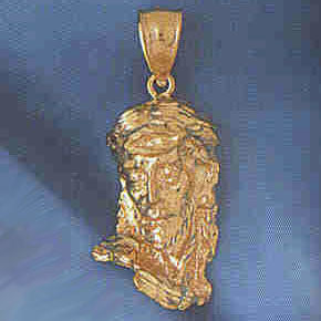 14K GOLD RELIGIOUS CHARM - MEDAL #8631
