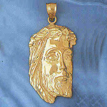 14K GOLD RELIGIOUS CHARM - MEDAL #8634