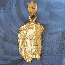 14K GOLD RELIGIOUS CHARM - MEDAL #8636