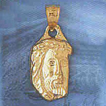 14K GOLD RELIGIOUS CHARM - MEDAL #8637