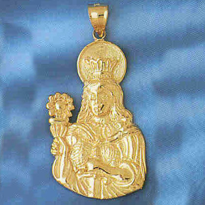 14K GOLD RELIGIOUS CHARM - MEDAL #8722