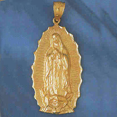 14K GOLD RELIGIOUS CHARM - MEDAL #8766