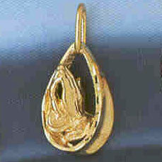 14K GOLD RELIGIOUS CHARM #9030