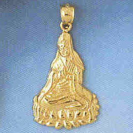 14K GOLD RELIGIOUS CHARM - MEDAL #9036