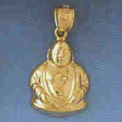14K GOLD RELIGIOUS CHARM - BUDDAH #9039
