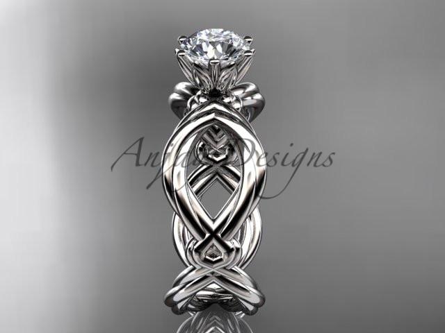 Platinum twisted rope wedding ring RP8192