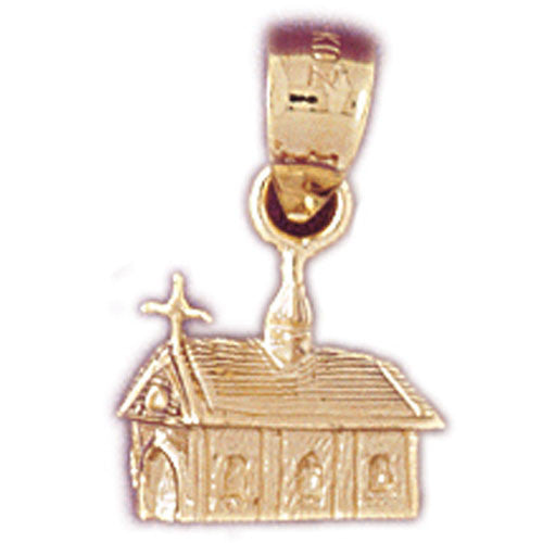 14K GOLD HOUSE CHARM #6992