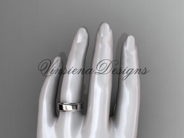 platinum classic wedding band, engagement ring ADLR380GP