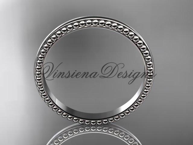 platinum classic wedding band, engagement ring ADLR384G