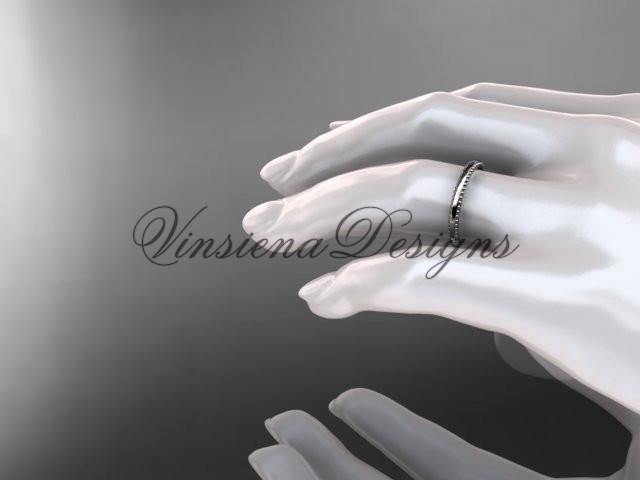 platinum classic wedding band, engagement ring ADLR384G